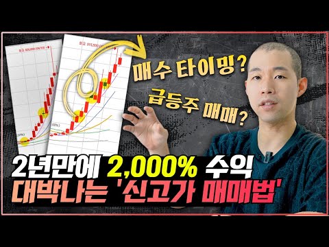 2년만에 원금대비 20배 수익나는 대박 신고가 매매법(2차전지, 에코프로, 에코프로비엠)