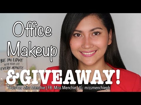 Office Makeup Look + GIVEAWAY! | Miss Menchie