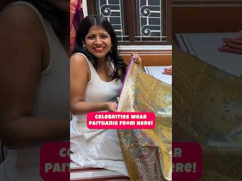 Celebrities Wear Paithanis from this PUNE store! #zartarisilks