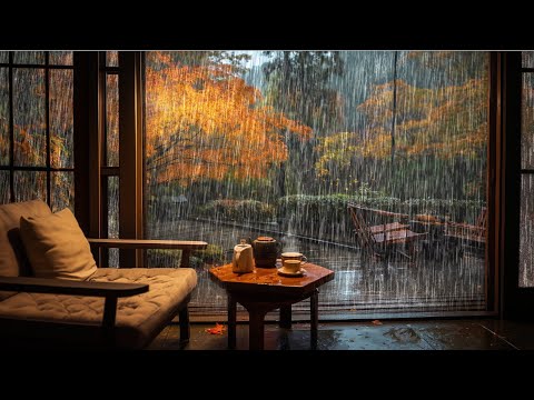 Cozy Rain Sounds that solve insomnia in 5 minutes | Rain sounds for sleeping, study, Relax