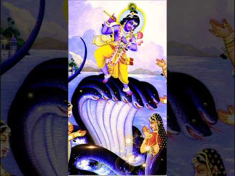 भगवान श्री कृष्ण ने कालिया नाग को कैसे मा*रा 😲#krishna#shorts