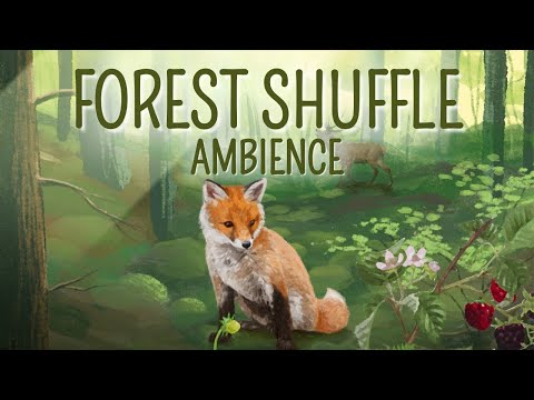 Forest Shuffle | Ambient Forest Music with Nature Sounds and Board Game Scenes