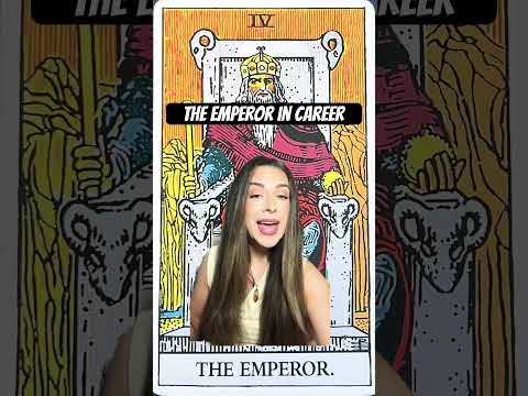 Tarot Cards in Career: The Emperor #tarot #tarotcardmeanings #theemperor