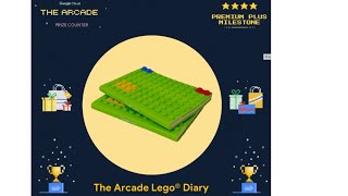 Google Arcade Premium Plus Swag - 2024. The Arcade Lego® Diary.Premium Plus Milestone