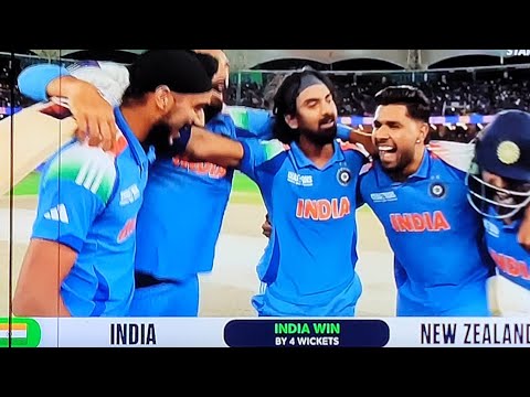 India winner of Champion Trophy 2025 after Hard Fought Final vs New Zealand in Dubai