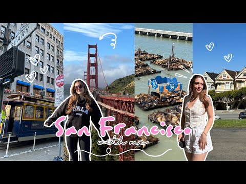 FLY WITH ME TO SAN FRANCISCO! USA ROAD TRIP | Alcatraz, Golden Gate Bridge & Yosemite National Park!