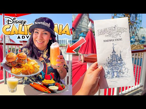 ✨ (NEW) LAMPLIGHT LOUNGE Halloween Offerings At Disney California Adventure Park! | Updates + Merch!