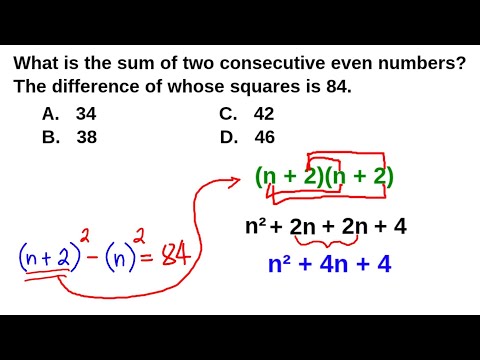 Consecutive Even Numbers - Numerical Ability