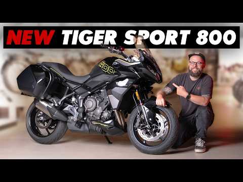 New 2025 Triumph Tiger Sport 800 Announced: Full Specs & Price!