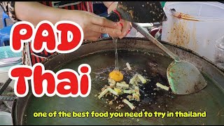 PAD THAI the best food you need to try in bangkok Thailand