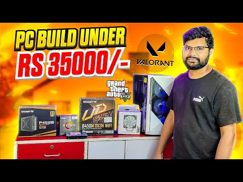 Best Gaming and Editing Pc Under Rs 35000 | Gta V and Valorant Gaming Pc