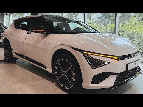 2025 The New Kia EV6 GT line FaceLift Exterior & Interior First Look.(4K)