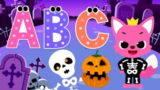 Boo! ABC Halloween songs | Learn Alphabet & Phonics | 15-Minute Learning with Baby Shark