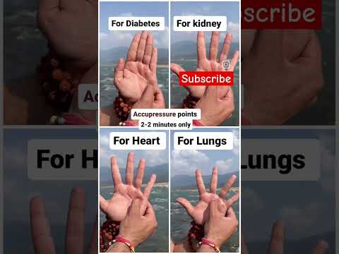 अच्छे स्वास्थ्य के लिए accupressure point। Mudra benefits #mudra #yoga #viraldance #viral #trending