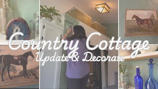 ✨COUNTRY COTTAGE UPDATE & DECORATE // PAINTING // NEW DECORE