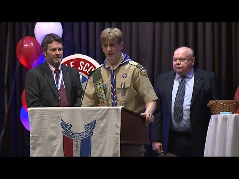 Eagle Scouts honored at the University of Scranton