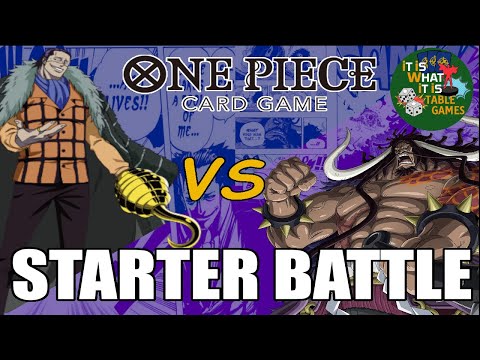 OnePiece TCG Starter Deck Battle Blue Vs Purple, Crocodile Vs Kaido