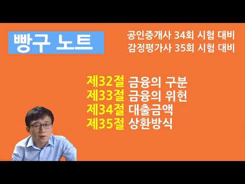 22. 금융의 구분, 금융의 위험, 상환방식