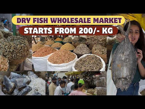 DRY FISH MARKET SEWRI | BIGGEST DRY FISH MARKET IN MUMBAI