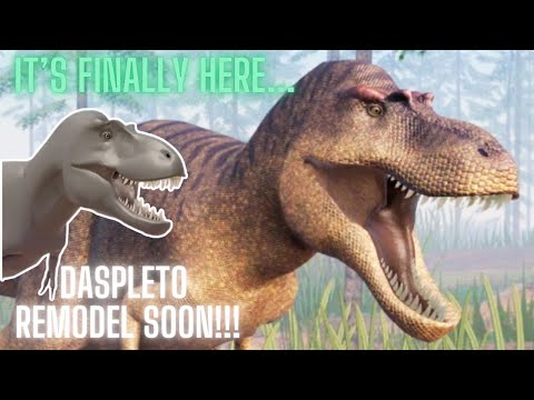 ALBERTOSAURUS REMODEL!!! + Daspletosaurus V8 Coming Soon! - Dinosaur World Mobile