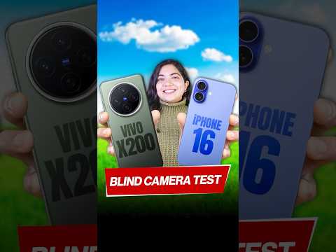 Vivo X200 vs iPhone 16: Blind camera test 😍