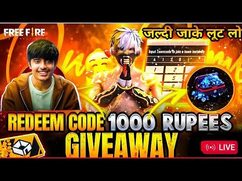 SAURAVGAMING LIVE 10,000 DIAMOND GIVEAWAY TEAM CODE GIVEAWAY #freefirelive #lokeshgamer #gyangaming