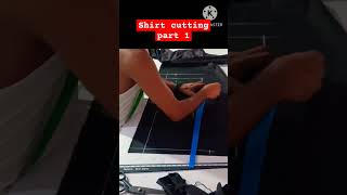 Shirt cutting part 1 #capripantcuttingandstitching #fashion #pentcutting