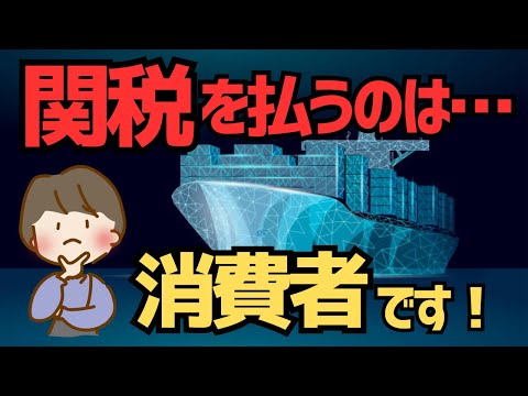 【税】貿易戦争の裏側…関税で得するのは政府と企業？消費者が知るべき現実【ゆっくり解説】