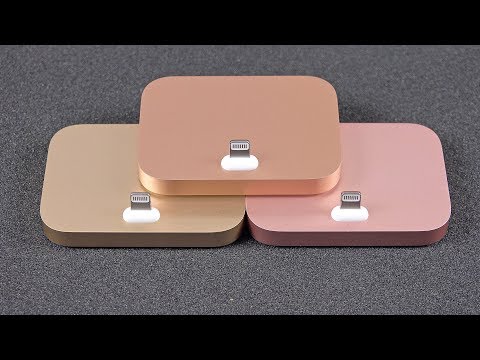 Apple iPhone 8 Lightning Dock (New Gold): Color Comparison