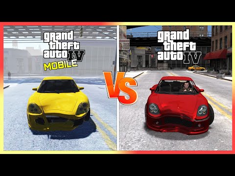 GTA IV -  PC vs Mobile Comparison!