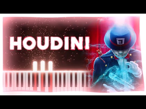 Eminem - Houdini (Piano Tutorial + Sheet Music)