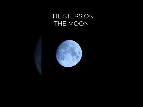 The steps on the moon have something different...