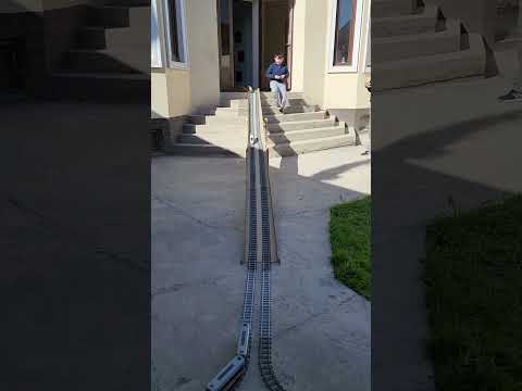 Lego High speed Train Crashes with Lego Passenger Train #shorts