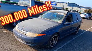 $350 Copart Win!! 300K Mile 2000 Saturn LW1 + Sold the 2016 Camaro SS + New 67 AMC Car!!