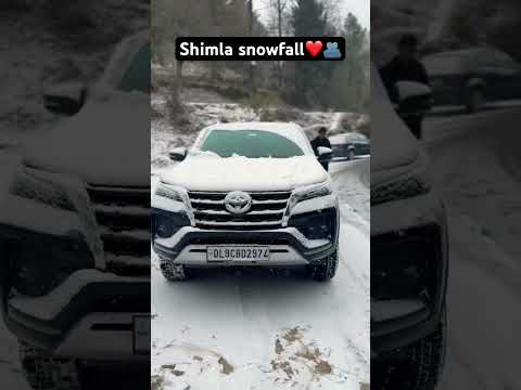 Shimla snowfall❤️￼#youtube #youtubeshorts #shorts #short #short #viralshort #videos #shimla #snow