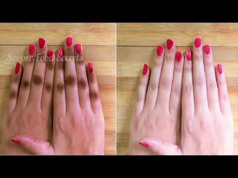 Manicure Pedicure At Home In Just 5 Rs😱 | DAY Hand & Feet  Whitening Remedy |