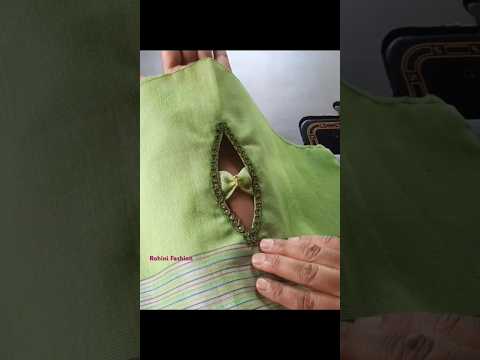 Beautiful model sleeve design cutting and stitching #shorts #shortsvideo #rohinifashion