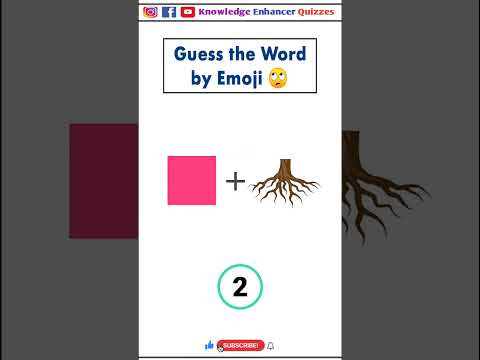 Guess the word by Emoji 🙄 #brainteasers #braintest #iq #shorts #iqtest #intelligencetest