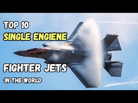 Top 10 Best Single Engine Fighter Jets in the World (Currently in use)