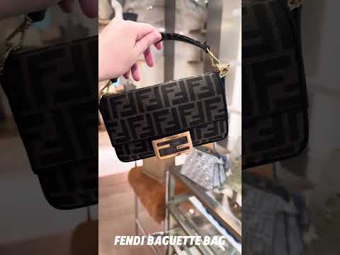 Fendi peekaboo and baguette newest bags fall season 2024