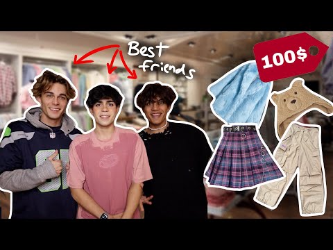 we bought OUTFITS for each other in 30 MINUTES - w/ @NicKaufmann @nilskue1