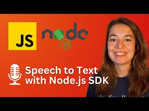 How to Convert Speech to Text in JavaScript using AssemblyAI's Node.js SDK