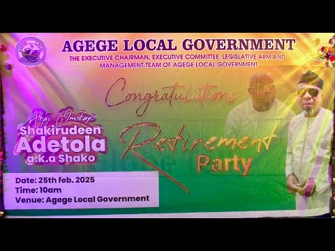 AGEGE LG, OTHERS CELEBRATE OUTGOING COUNCIL MANAGER