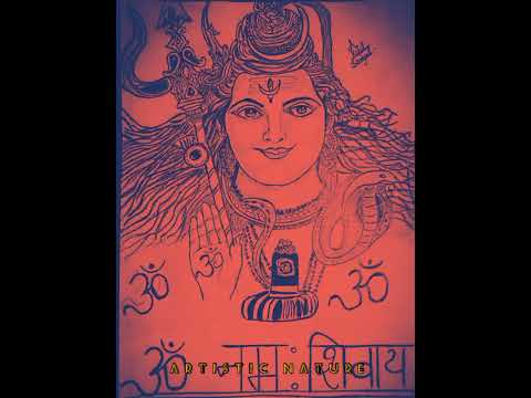 SHIV JI PORTRAIT🌍♥️🙏 AMAZING PENCIL SKETCH OF LORD SHIVA🔥🔥🙏#mahadev  HAR HAR MAHADEV🙏♥️