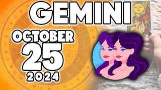 𝐆𝐞𝐦𝐢𝐧𝐢 ♊ 😳A SURPRISE ARRIVES 💖 Horoscope for today OCTOBER 25 2024 🔮 #horoscope #new #tarot #zodiac