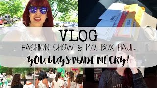 HOW TO BECOME A CREATIVE ENTREPRENEUR | Day-In-The Life VLOG | Fashion Show & P.O. Box Haul