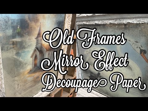 DECOUPAGE | Tips and Tricks | getting the right fit (low audio)