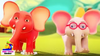 Ek Mota Hathi Hindi Rhyme, एक मोटा हाथी, Nursery Rhymes & Cartoon Videos For Kids