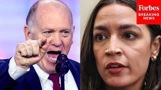 JUST IN: Tom Homan Asked Straight-Up If AOC Should Be Prosecuted Over Webinar For Illegal Immigrants