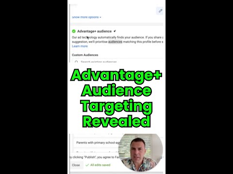 Master Facebook Advantage+ Audience: AI-Driven Ad Targeting Explained!